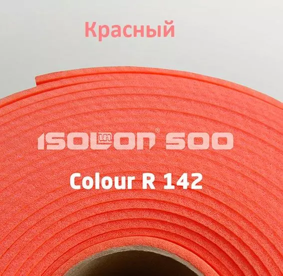 Изолон красный R142, шир 0.75, 3мм (1 м.кв.) | Шкатулка идей
