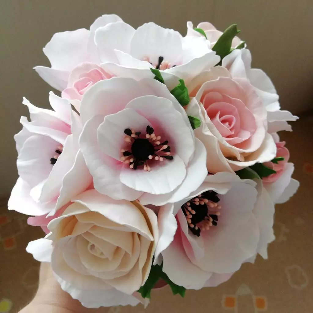 Букет из фоамирана