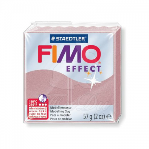 Полимерная глина Fimo Effect, перламутровая роза, 57 г. | Шкатулка идей