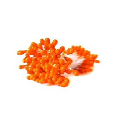 картинка Тычинки для цветов 2 мм, цвет оранжевый (400 шт) от магазина Техника+