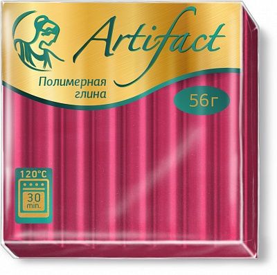 Пластика Artifact (Артефакт) брус 56г классический розовый | Шкатулка идей