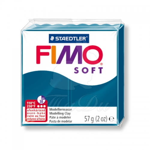 FIMO Soft, 57 г , цвет: синий калипсо | Шкатулка идей