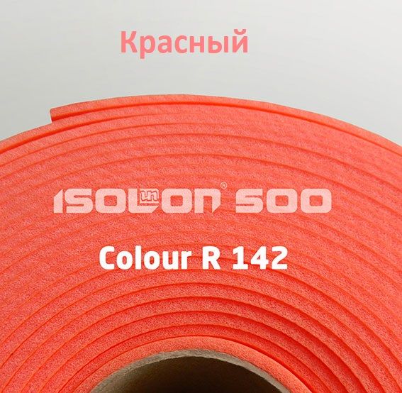 Изолон красный R142, шир 0.75, 2мм (5 м.п.), 12-75-K633 | Шкатулка идей