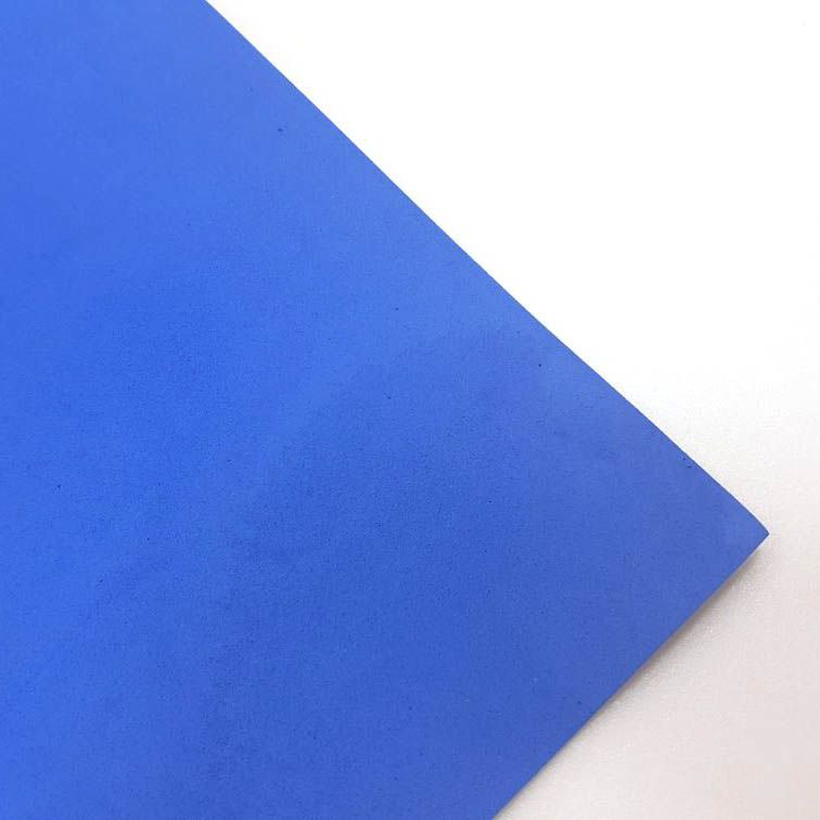 картинка Фоамиран китайский синий 1мм, 50х50см от магазина Шкатулка идей