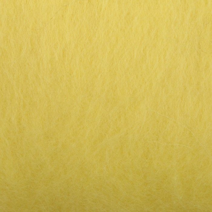 картинка Шерсть д/валяния "Кардочес" 100% полутонкая шерсть 100гр (29 мкр, дл. 74, 1342 лимон)   4445046 от магазина Техника+