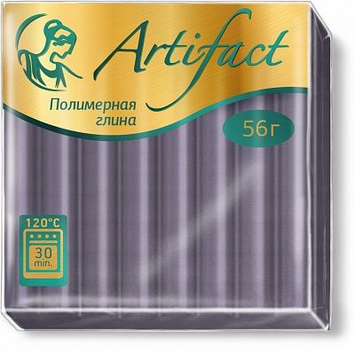 Пластика Artifact (Артефакт) 56г, металлик серебро | Шкатулка идей