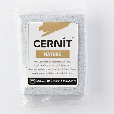 Полимерная глина CERNIT NATURE 56г, гранит 983 | Шкатулка идей