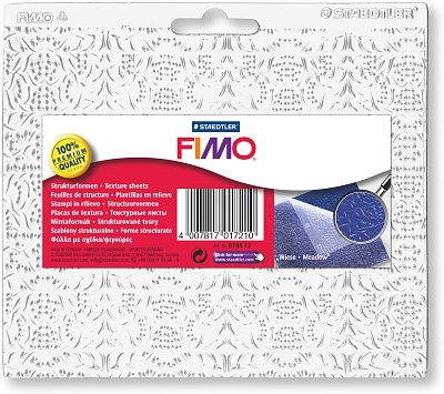 Текстурный лист FIMO «Луг» | Шкатулка идей