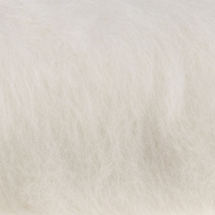 картинка Шерсть для валяния "Кардочес" 100% полутонкая шерсть 100гр (205 белый) 4246412 от магазина Техника+