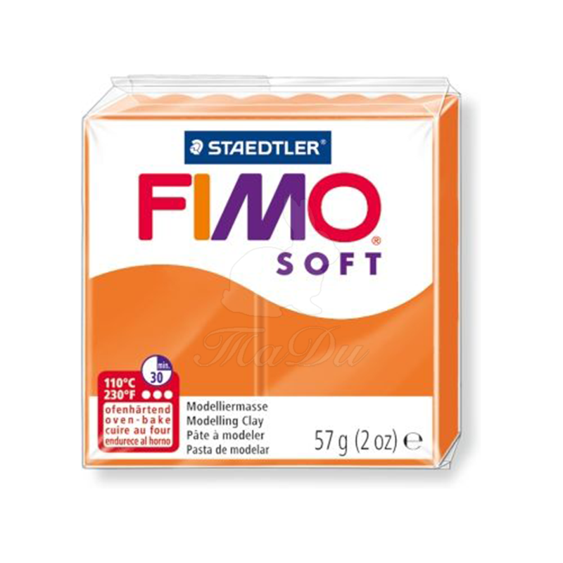 FIMO Soft, 57 г , цвет: мандарин | Шкатулка идей