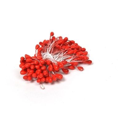 картинка Тычинки для цветов 2 мм, цвет красный (400 шт) от магазина Техника+
