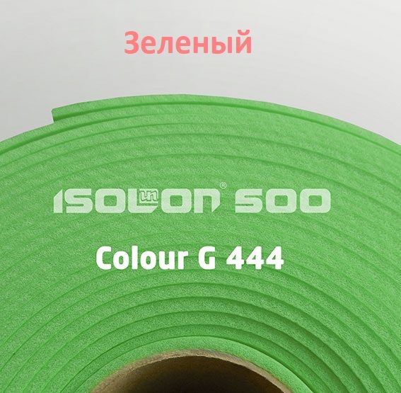 Изолон зеленый G444, шир 0.75, 2мм (5 м.п.) | Шкатулка идей