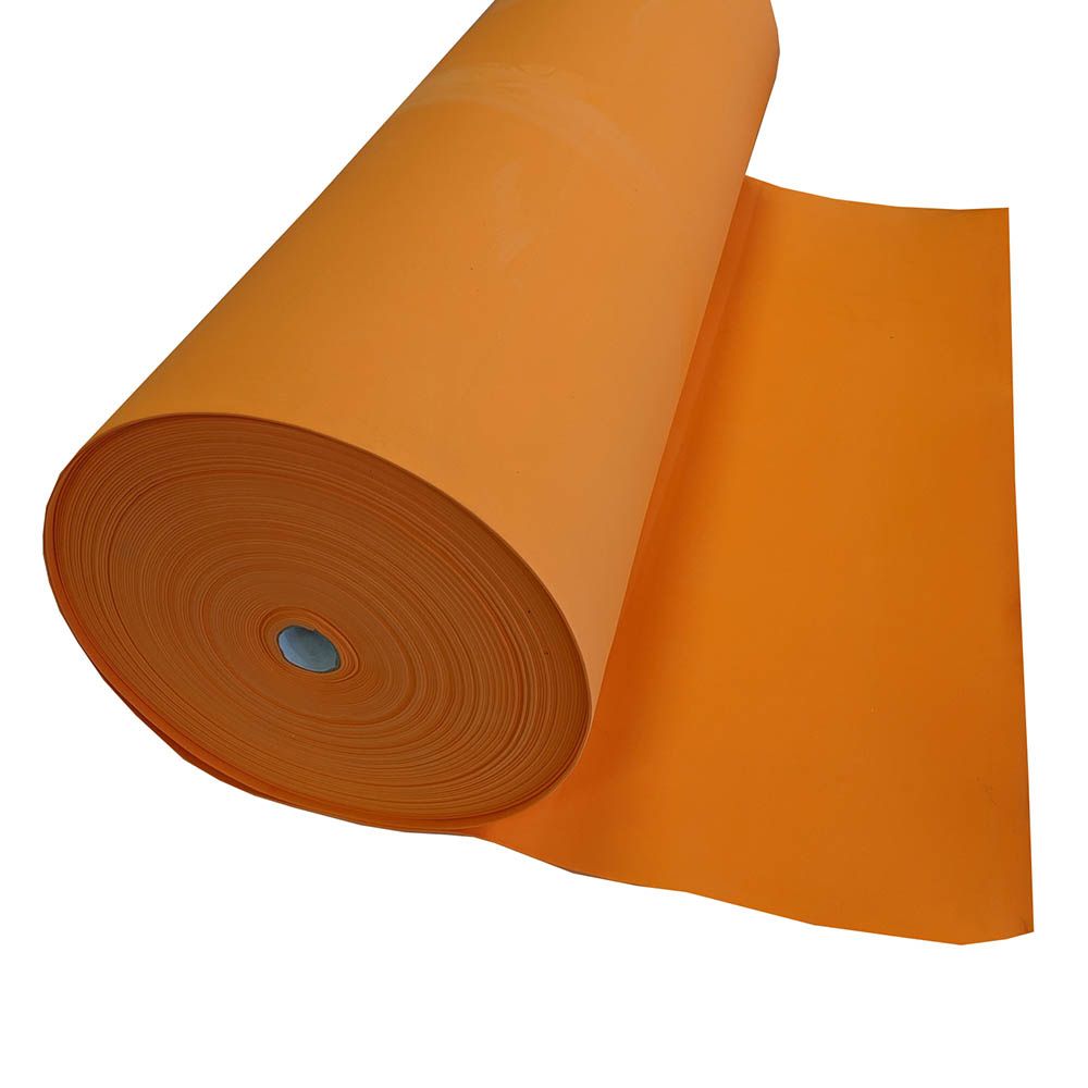 Фоамиран рулонный оранжевый 2мм (1м.пог.) | Шкатулка идей