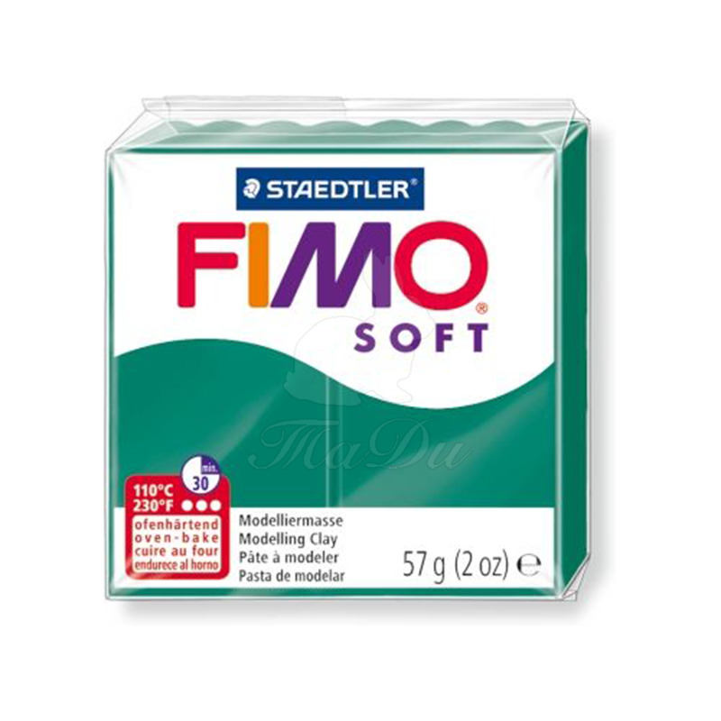 FIMO Soft, 57 г , цвет: изумруд | Шкатулка идей