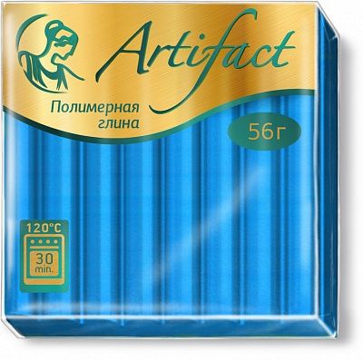 Пластика Artifact (Артефакт) 56г, флуоресцентный голубой | Шкатулка идей