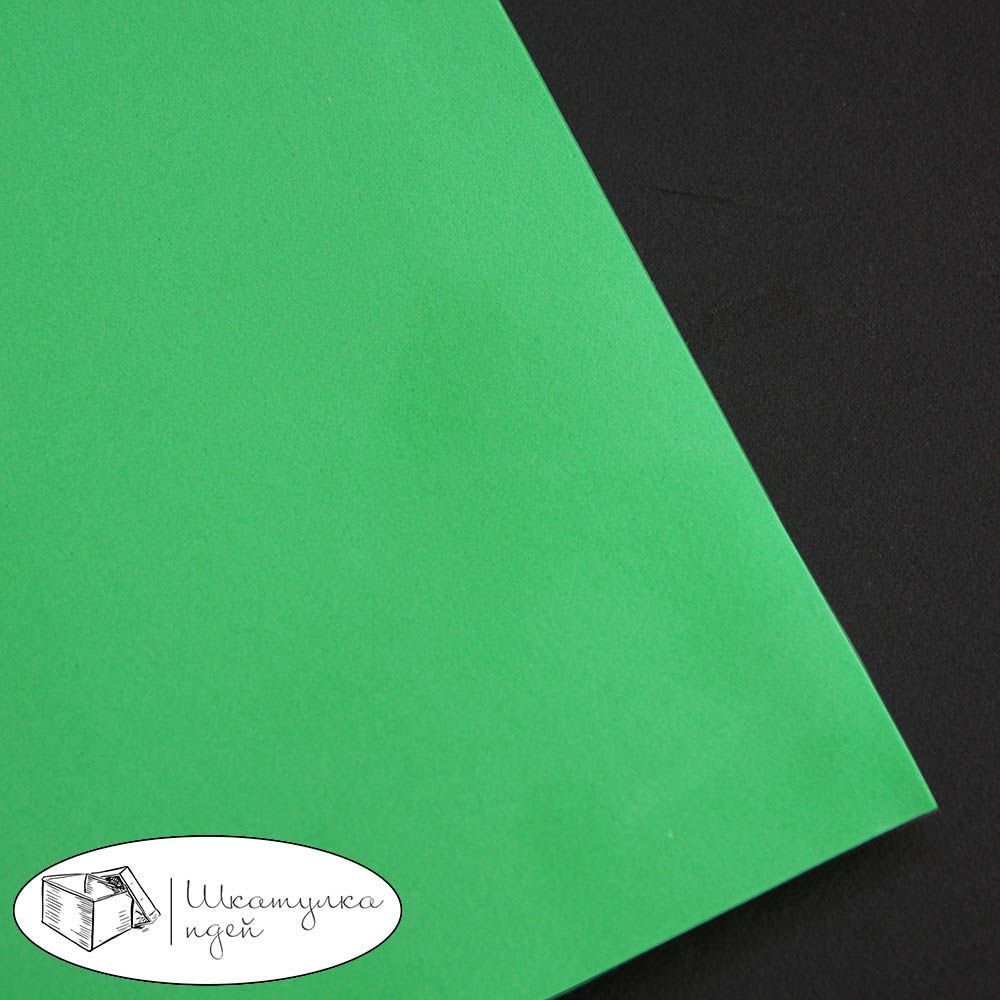 Фоамиран иранский Зеленый лайм (#118), 60х70см, 1мм,  21-60-Z997 | Шкатулка идей