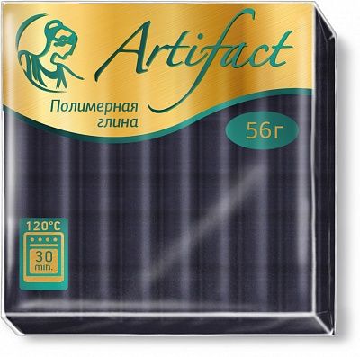 Пластика Artifact (Артефакт) 56г, металлик графит | Шкатулка идей