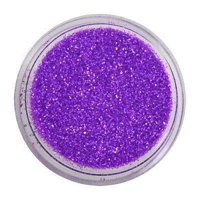 картинка Глиттер в баночке 1/96 (0.3 мм) цвет В фиолетовый (10 гр) от магазина Техника+