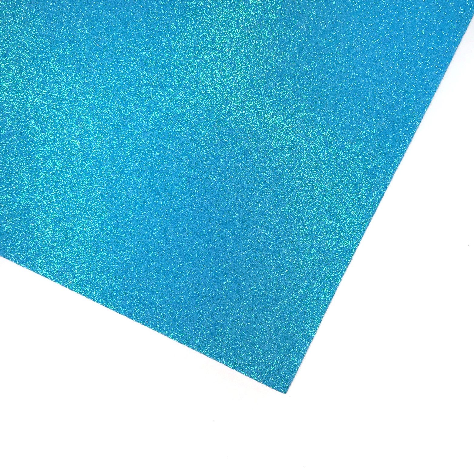 Мерцающий фоамиран голубая лазурь 60х70, 1.5мм (1 шт) | Шкатулка идей