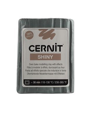 Полимерная глина CERNIT SHINY 56г, утиный зеленый 630 | Шкатулка идей