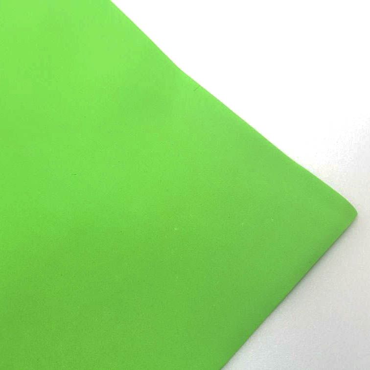 Фоамиран китайский светло зеленый 2мм, 50х50см, 22-50-S753 | Шкатулка идей