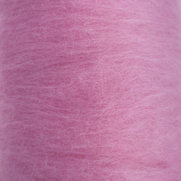картинка Шерсть для валяния "Кардочес" 100% полутонкая шерсть 200гр (056 розовый)   3863629 от магазина Техника+