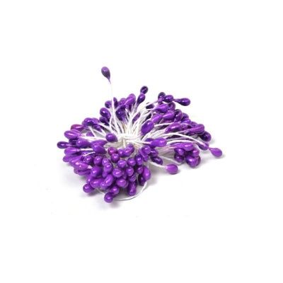 картинка Тычинки для цветов 2 мм, цвет сиреневый (400 шт) от магазина Техника+