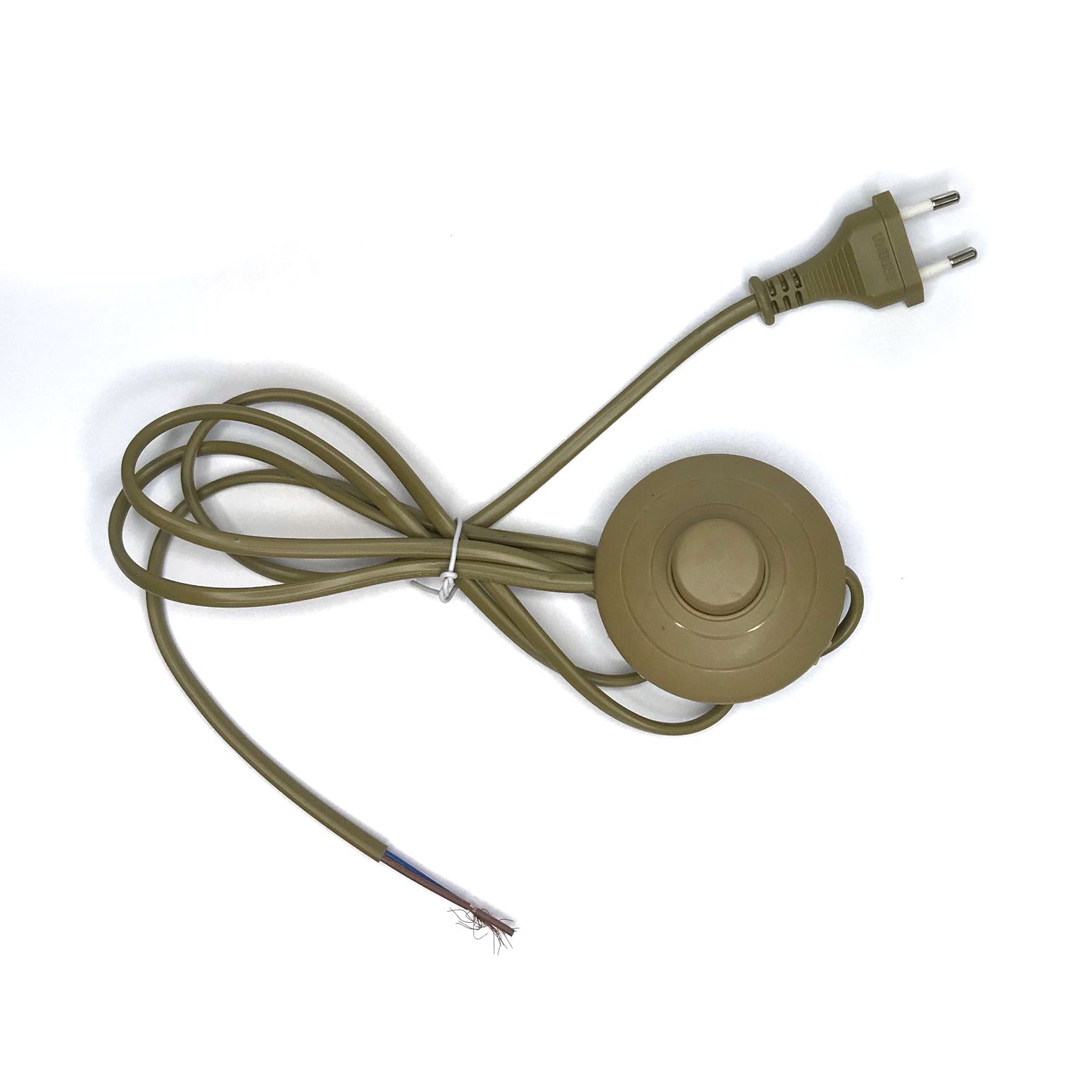 картинка Шнур с переключателем "Ножной" для светильника (Хаки) от магазина Техника+