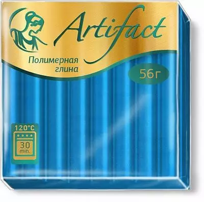 Пластика Artifact (Артефакт) брус 56г классический голубой | Шкатулка идей