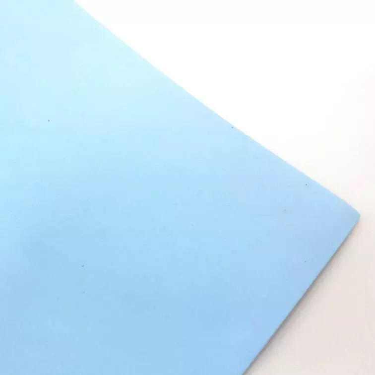 картинка Фоамиран китайский светло голубой 1мм, 50х50см от магазина Шкатулка идей