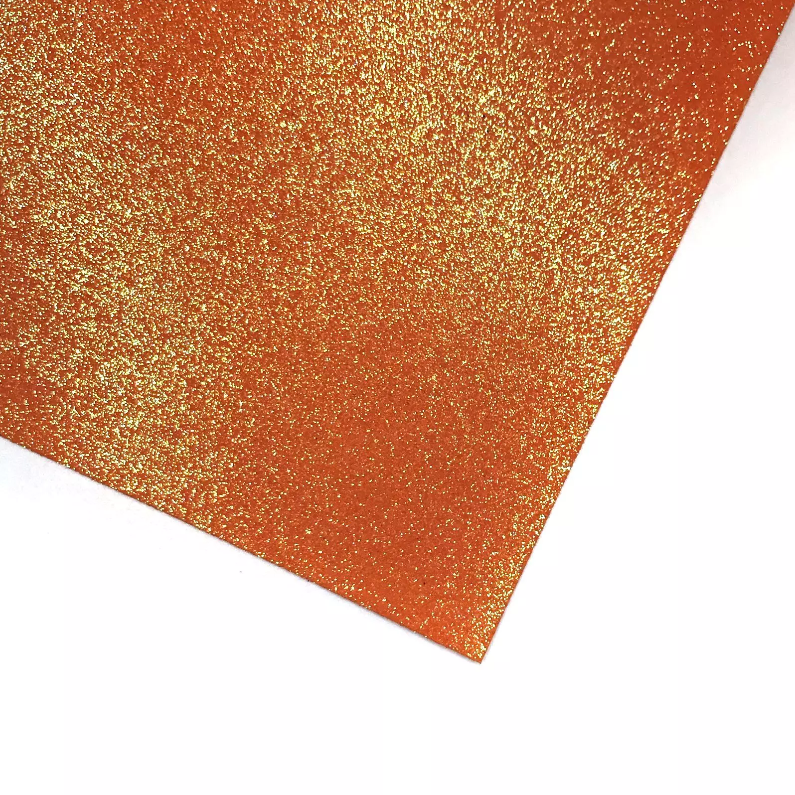 Мерцающий фоамиран Оранжевый 60х70, 1.5мм (1 шт) | Шкатулка идей