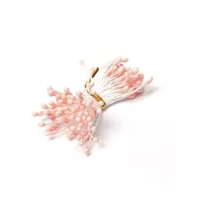 картинка Тычинки для цветов 3 мм, цвет персиковый (140 шт) от магазина Техника+